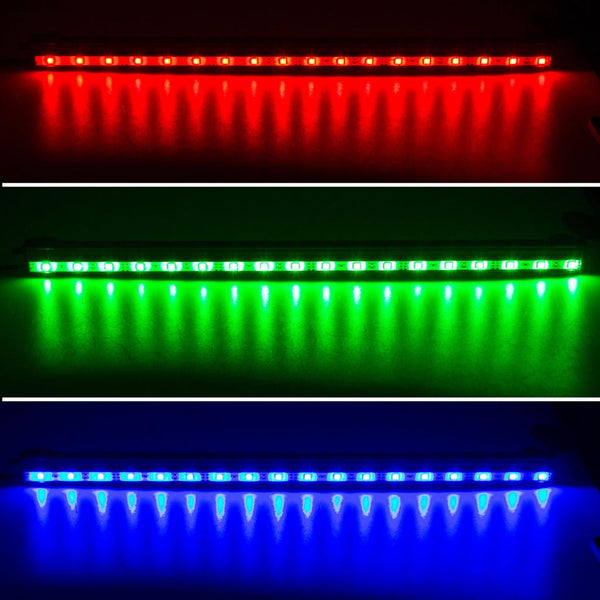 RGB Color LED Aquarium Fish Tank Light Waterproof Bar Submersible Lamp Remote