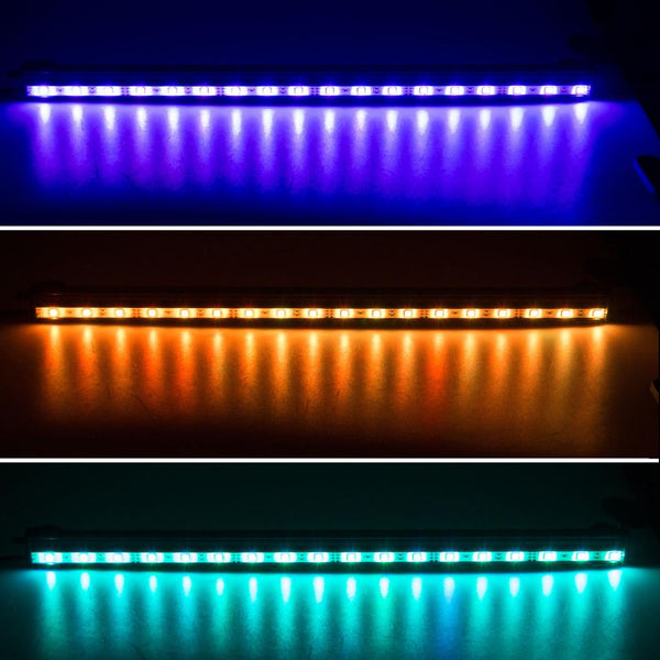RGB Color LED Aquarium Fish Tank Light Waterproof Bar Submersible Lamp Remote