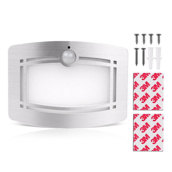 Motion Sensor Activated LED Sconce Wireless Night Light Lamp Battery Operated