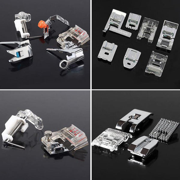 Presser Foot Feet For Brother Singer Domestic Sewing Sew Machine Part Tool Kit