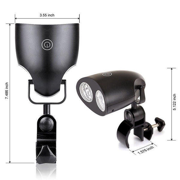 Bright BBQ Grill Light handle Mount Outdoor Led Light Lamp for Camping Barbeque