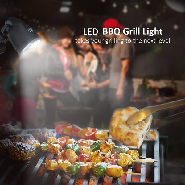 Bright BBQ Grill Light handle Mount Outdoor Led Light Lamp for Camping Barbeque