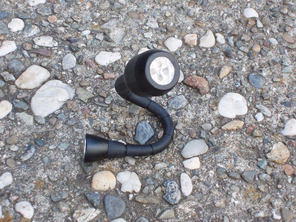 Magnetic Flexible Mini Grill Light Black 4 LED BBQ Grill Light Outdoor Handy Tool