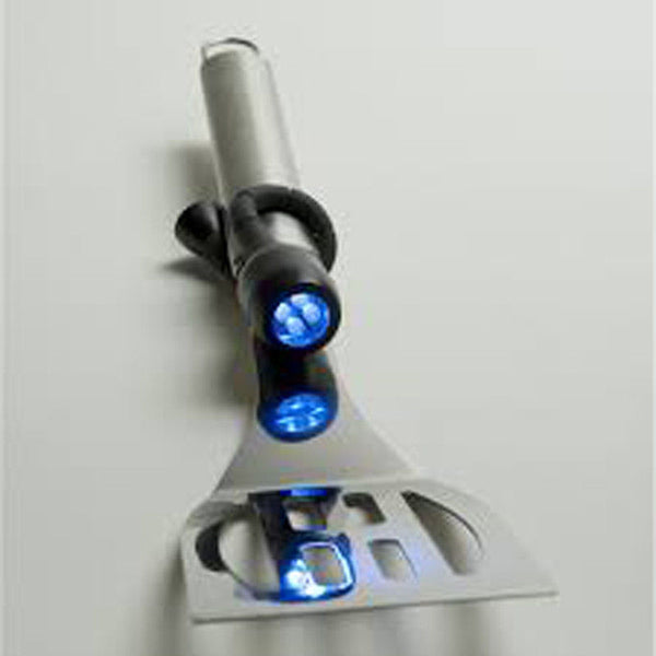 Magnetic Flexible Mini Grill Light Black 4 LED BBQ Grill Light Outdoor Handy Tool