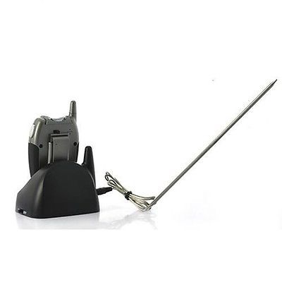 Wireless Remote Digital Electronic Cooking Barbecue BBQ Thermometer Tester Probe