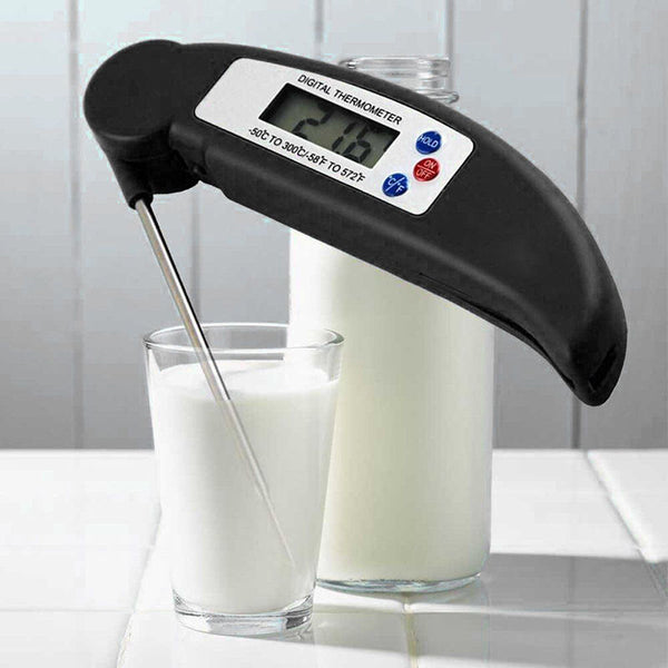 Instant Digital Read Temp Food Probe Cooking Meat Kitchen BBQ Thermometer Temperature