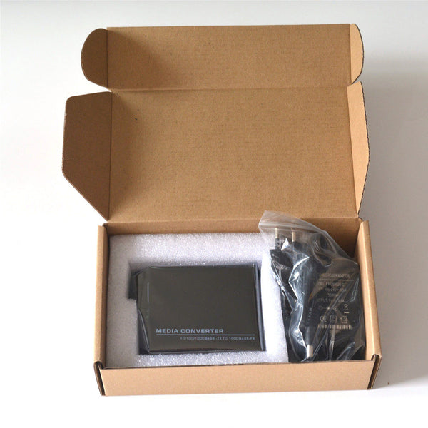 100 1000Mbps Gigabit Ethernet Media Converter Converters Single Mode Single Fiber SC 20Km