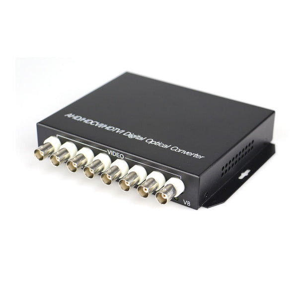 For 720P 960P HD CCTV CVI TVI AHD 8CH Video Fiber Optical Media Converters