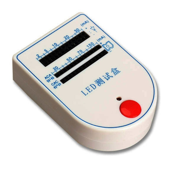 Mini Handy LED Tester Test Box 2~150mA for Light-emitting Diode Bulb Lamp White