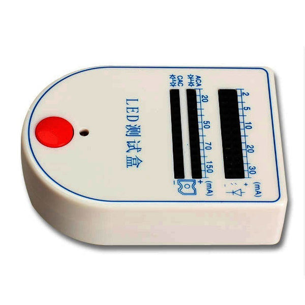 Mini Handy LED Tester Test Box 2~150mA for Light-emitting Diode Bulb Lamp White