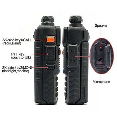 BaoFeng UV-5R UV 5R Dual Band MHz FM Ham Two way Radio Transceiver Walkie Talkie
