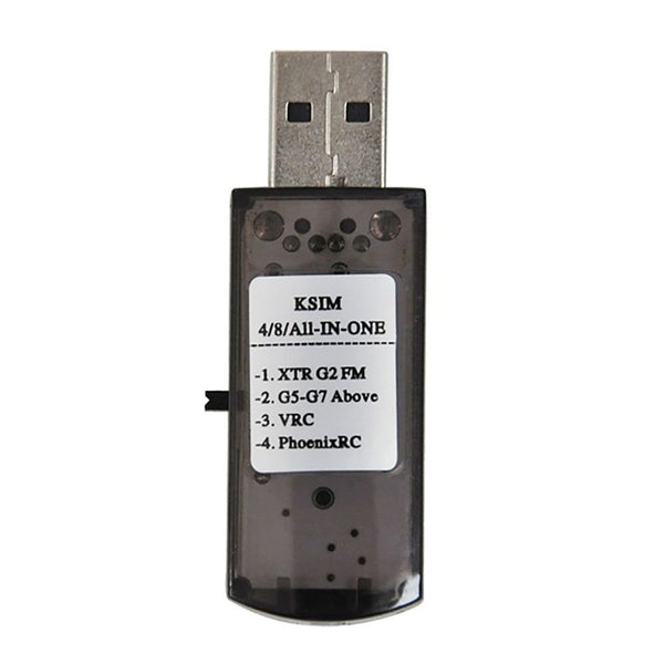 Flight Simulator Cable USB Dongle for RC Helicopter Drone Plane Aeroplane Car