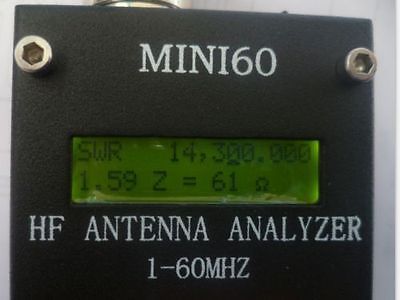 Mini60 Sark100 HF ANT SWR Antenna Analyzer Meter Bluetooth Android APP Win7