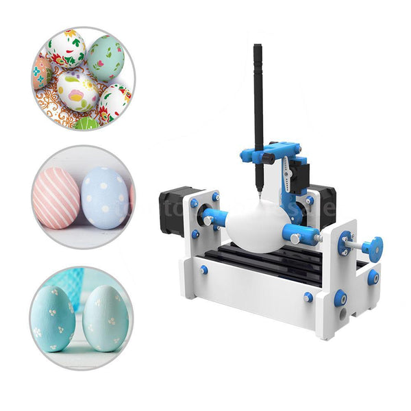 Making new Design Pattern Easter Egg Decor Drawing Writing Robot Machine DIY Kit