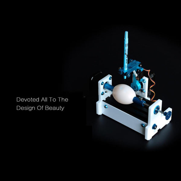 Making new Design Pattern Easter Egg Decor Drawing Writing Robot Machine DIY Kit
