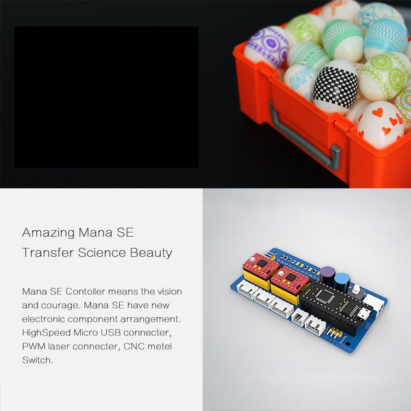 Making new Design Pattern Easter Egg Decor Drawing Writing Robot Machine DIY Kit