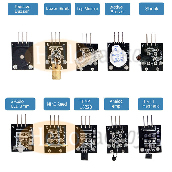 MEGA2560 R3 40 Sensor Modules Starter Kit IIC 20 x 4 2004 LCD Display For Arduino