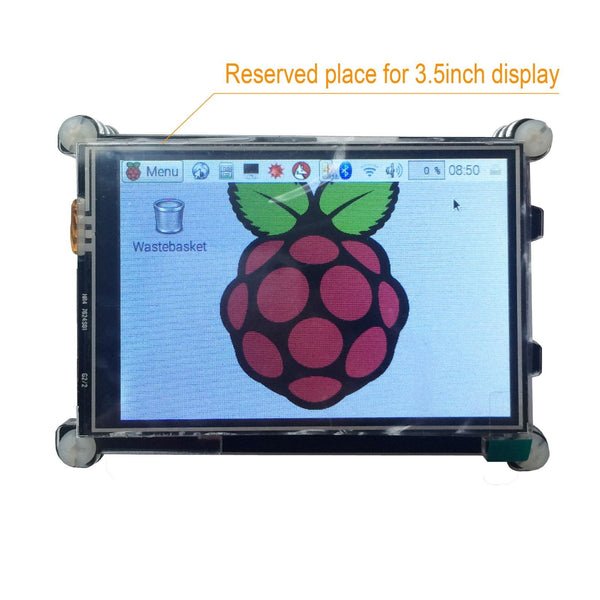 STARTER KIT PACK 3.5 inch Touch LCD 320x480 Case SD GPIO HDMI for Raspberry Pi 3