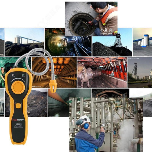 Detect Methane Alcohol Combustible Vapor Gas Leakage Tester Detector Checker