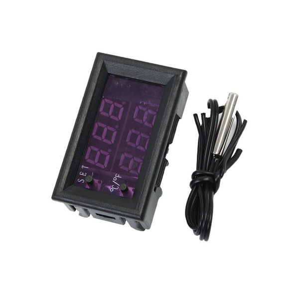 DC 12V -50-110 DegC Digital thermostat Temperature Control Temp Sensor Device K9