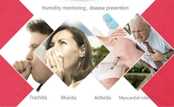 Monitor Temperature Humidity Sensor Apps Thermometer Hygrometer hygrothermograph