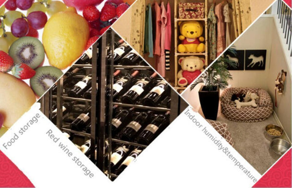 Monitor Temperature Humidity Sensor Apps Thermometer Hygrometer hygrothermograph