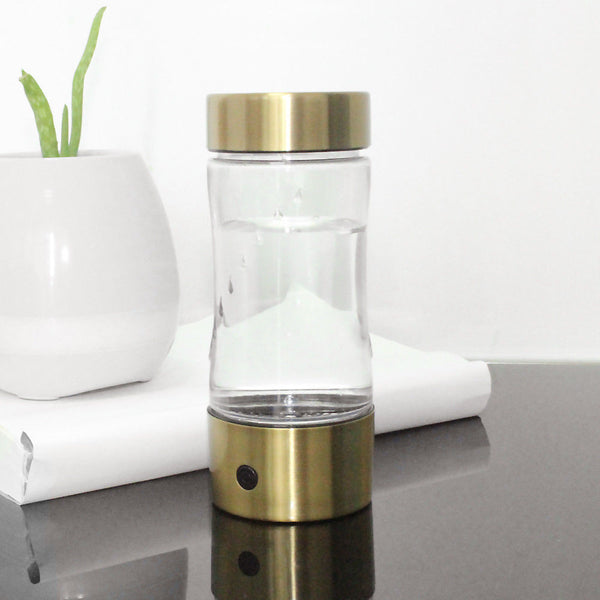Good Rich Hydrogen Ion Healthy Water Bottle Glasses USB Filter Maker Travel Cup