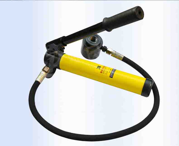 10 Ton Tons 6 Die Hydraulic Knockout Punch Driver Kit Hole Hand Tool Conduit