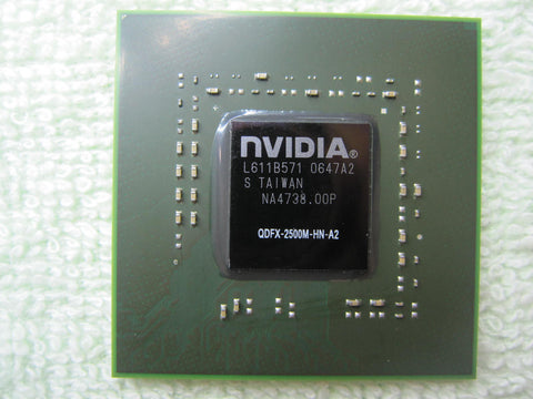 Refurbish  nVIDIA Geforce QDFX-2500M-HN-A2 QDFX-2500MT-HN-A2 Chipset BGA Chip