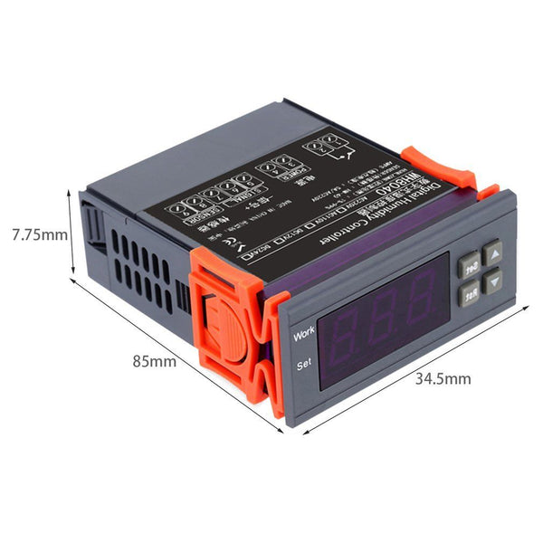 12 24 110 220 V Mini Digital Air Water Humidity Control Controller Range 1 to99%