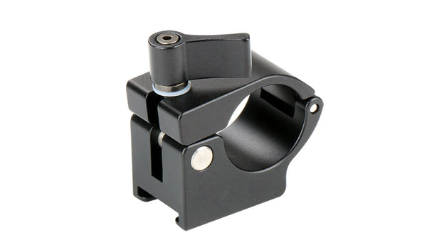 Aluminum 22 / 25 mm Monitor Rod Clamp Holder Light Stand Bracket Cold Shoe Mount