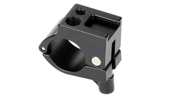 Aluminum 22 / 25 mm Monitor Rod Clamp Holder Light Stand Bracket Cold Shoe Mount