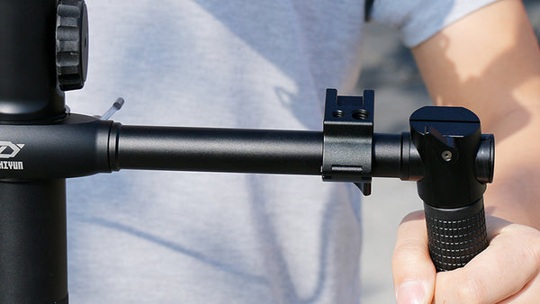 Aluminum 22 / 25 mm Monitor Rod Clamp Holder Light Stand Bracket Cold Shoe Mount