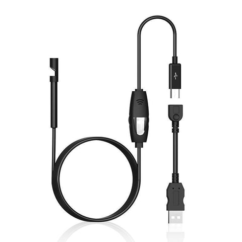 USB Inspection Camera Android Endoscope Waterproof Full LED Mini Borescope Phone