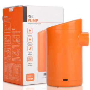 Camping Camp Mattress Portable Inflatable Rechargeable Car Power USB Air Pump