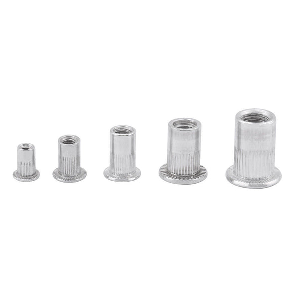 Set of M3, M4, M5, M6, M8 Nut Aluminum alloy Blind Rivet Gun Threaded Insert Kit