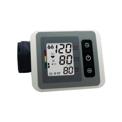 Check Arm Blood Pressure Monitor Heart Beat Digital Upper Automatic BP Meter LCD