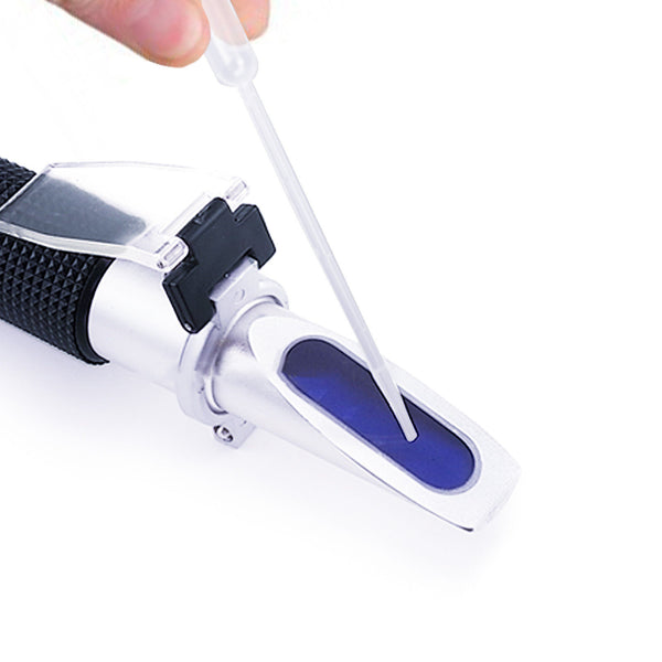 0-18% BRIX REFRACTOMETER Test ATC Low Sugar CNC Maple Sap Juice Vegetable FRUITS