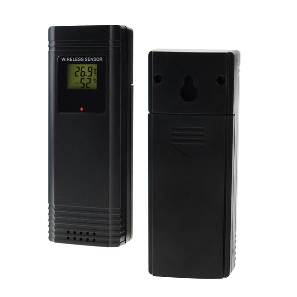 Wireless Weather Station Hygrometer Thermometer 3In 1 Outdoor Temperature Sensor