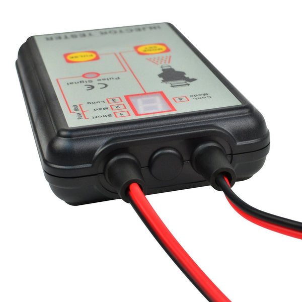 Injector Tester Digital Display 12 V Vehicle Battery Car Truck Auto Motive Tool