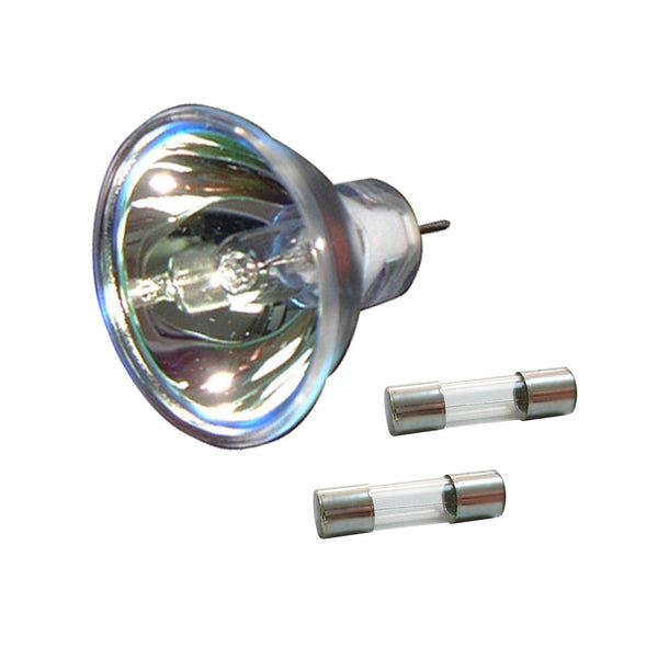 Dual Halogen Light Pipe Fiber Optic Microscope inspection microscopy Illuminator