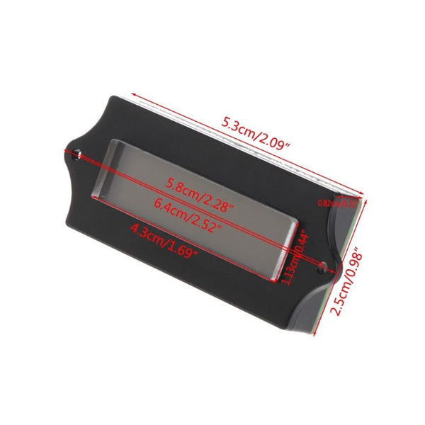 8 to 70V DC LCD Lead Acid Lithium Battery Capacity Digital Tester Indicator