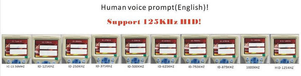 NFC Reader Writer 125 KHz -13.56 MHz IC ID Card RFID Copier uid tag Duplicator