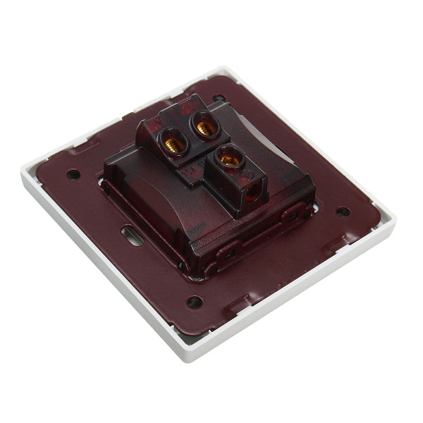 15A 3 Pin Electrical Electric Power Outlet Panel Plate wall Charger power Socket