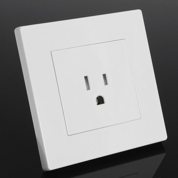 15A 3 Pin Electrical Electric Power Outlet Panel Plate wall Charger power Socket