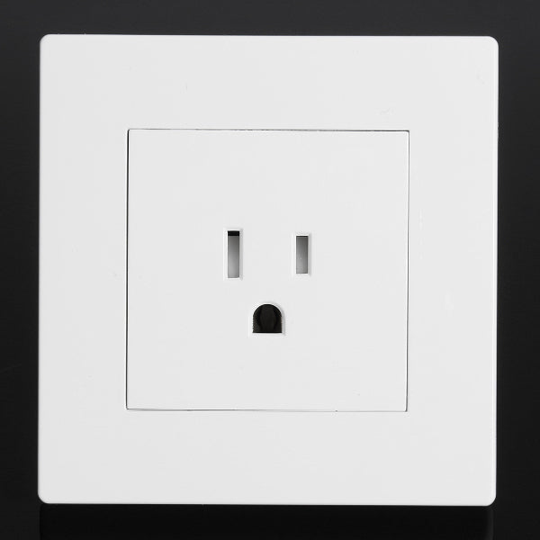 15A 3 Pin Electrical Electric Power Outlet Panel Plate wall Charger power Socket