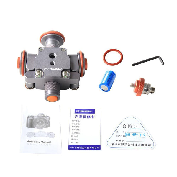 3 Wheel Take Product Photo Slide Dolly Electric Tabletop Mobile Rolling Slider