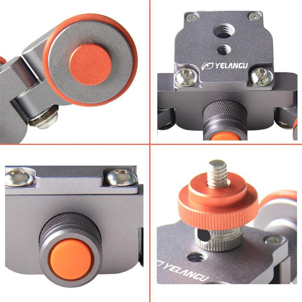 3 Wheel Take Product Photo Slide Dolly Electric Tabletop Mobile Rolling Slider