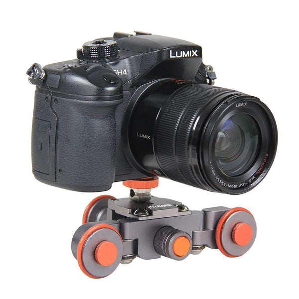 3 Wheel Take Product Photo Slide Dolly Electric Tabletop Mobile Rolling Slider