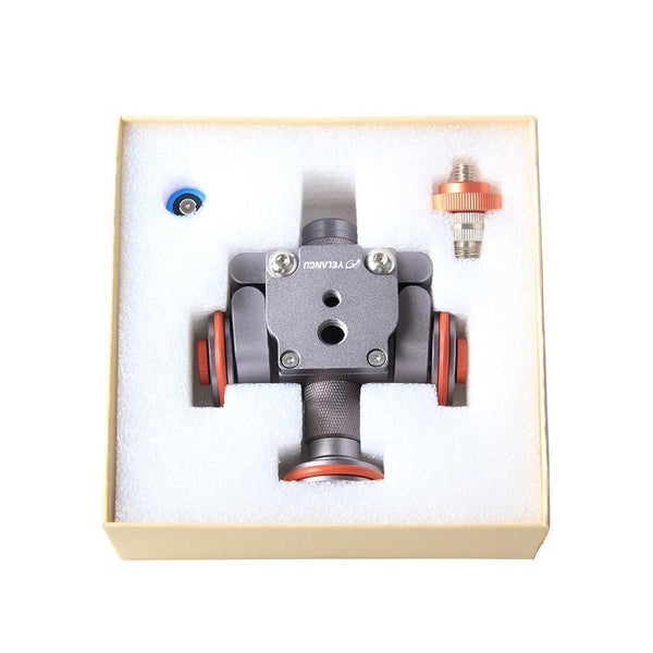 3 Wheel Take Product Photo Slide Dolly Electric Tabletop Mobile Rolling Slider